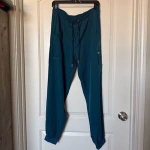 New York Laundry +MEDics women's Teal Jogger scrub Pants